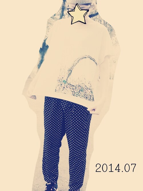 ゆきのこ Tシャツ カットソーを使ったコーディネート Wear