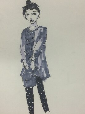 「ロングカーディガン」｜Akiさん（メンズ・168cm）の春コーディネート