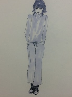 「no brand（ノーブランド）のアイテム（その他、その他）」を使った、Akiさん（メンズ・168cm）の秋コーディネート