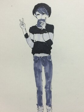 「no brand（ノーブランド）のアイテム（その他、その他）」を使った、Akiさん（メンズ・168cm）の秋コーディネート