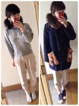 「rivet & surge（リベットアンドサージ）のアイテム（その他アウター）」を使った、ひよこさん（レディース・163cm）の春コーディネート