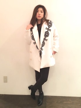 「murua」｜Aico (PRIMA DONNA)さん（レディース・160cm）の冬コーディネート