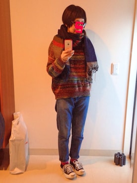 すぅさんさん（レディース・155cm）の冬コーディネート