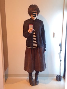 すぅさんさん（レディース・155cm）の冬コーディネート