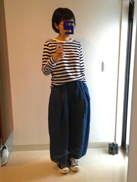 すぅさんさん（レディース・154cm）の夏コーディネート