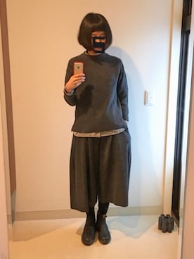 すぅさんさん（レディース・155cm）の秋コーディネート