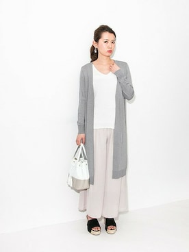 「ウェッジソール」｜SENSE OF PLACE ONLINE STOREさん（レディース・166cm）の春コーディネート