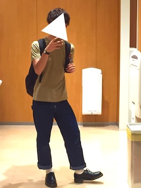 「POINTER（ポインター ）のアイテム（パンツ）」を使った、wacky.さん（メンズ・169cm）の春コーディネート