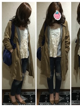 mocoさん（レディース・157cm）の春コーディネート