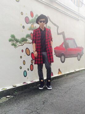 「K（陶芸）（ケイ）のアイテム」を使った、haisenさん（メンズ・172cm）の秋コーディネート