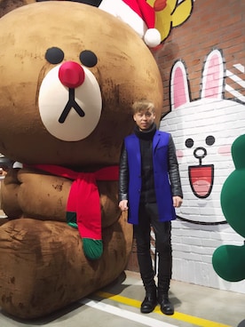 「M（エム）のアイテム（その他）」を使った、haisenさん（メンズ・172cm）の冬コーディネート