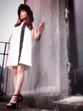 「mina（ミーナ）のアイテム」を使った、Minatch 【NOIR】さん（レディース・147cm）の夏コーディネート