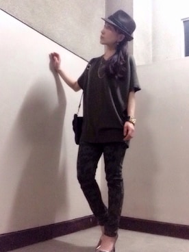 「ESPERANZA（エスペランサ）のアイテム（その他）」を使った、Minatch 【NOIR】さん（レディース・147cm）の秋コーディネート