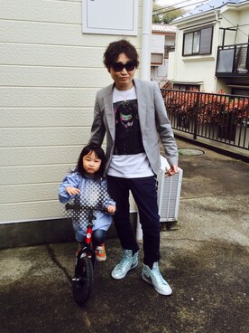 「mtg.（モンタージュ）のアイテム」を使った、こすみさん（メンズ・168cm）の春コーディネート