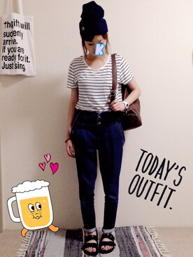 こずえ さん（レディース・155cm）の夏コーディネート