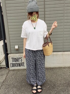 こずえ さん（レディース・155cm）の夏コーディネート