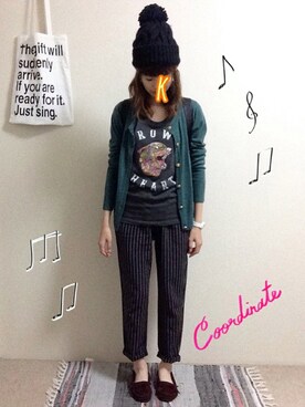 こずえ さん（レディース・155cm）の秋コーディネート