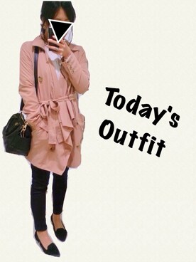 「Elede myu（エレドミュー）のアイテム」を使った、__y_u_u__さん（レディース・161cm）の春コーディネート