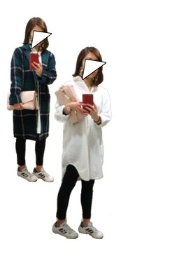 「WOWSTYLE（WOWSTYLE）のアイテム」を使った、__y_u_u__さん（レディース・161cm）の冬コーディネート