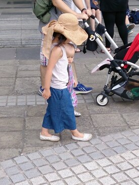 「K（陶芸）（ケイ）のアイテム」を使った、marsann@gmail.comさん（キッズ・110cm）の夏コーディネート