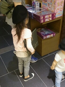 「K（陶芸）（ケイ）のアイテム」を使った、marsann@gmail.comさん（キッズ・120cm）の秋コーディネート