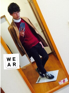 ✂︎田中海斗✂︎さん(メンズ・180cm)の冬コーディネート