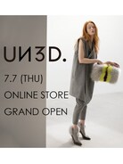 UN3D リアルファークラッチ UN3D.（アンスリード）の「【UN3D.】TRI-COLOR FUR CLUTCH