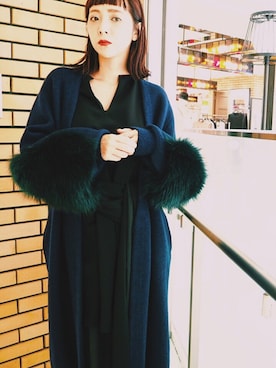 荻原桃子さん（レディース・161cm）の秋コーディネート