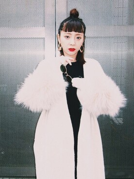 荻原桃子さん（レディース・161cm）の秋コーディネート