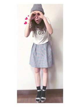 amiさん（レディース・160cm）の春コーディネート