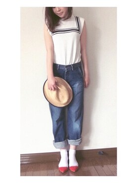 amiさん(レディース・160cm)の春コーディネート