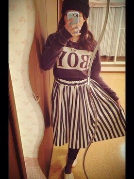 「JOY RICH 」｜MROさん（レディース・155cm）の春コーディネート