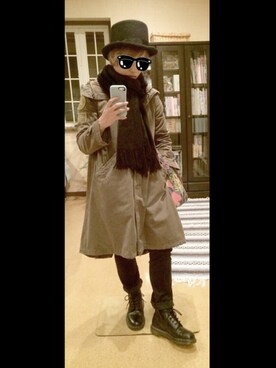 MROさん（レディース・155cm）の秋コーディネート