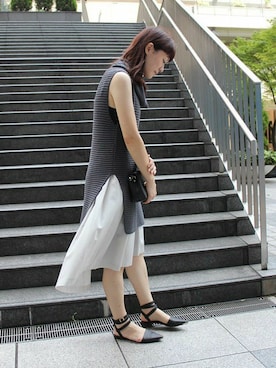 chikaさん（レディース・165cm）の夏コーディネート