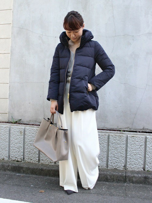 Noble（ノーブル）の「エステルファイユミドルダウンコート◇（ダウン