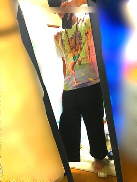 「heiwadoのシャツのアイテム（Tシャツ/カットソー、その他）」を使った、かんちゃんさん（メンズ・170cm）の夏コーディネート