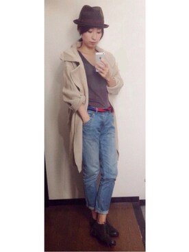 yukoさん（レディース・159cm）の秋コーディネート