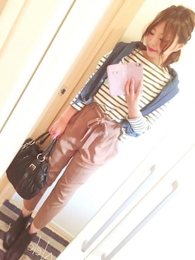 haru さん（レディース・161cm）の秋コーディネート