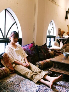 「fatigue pants」｜요요앤케이さん（レディース・163cm）の秋コーディネート