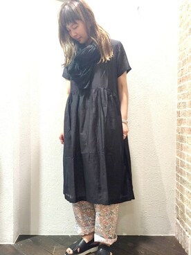 「JOURNAL STANDARD LUXE（ジャーナルスタンダード　ラックス）のアイテム（その他シューズ）」を使った、C.Hさん（レディース・164cm）の春コーディネート