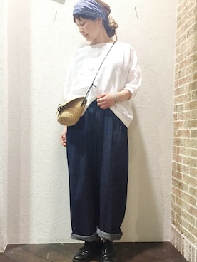「JOURNAL STANDARD LUXE（ジャーナルスタンダード　ラックス）のアイテム」を使った、C.Hさん（レディース・164cm）の春コーディネート