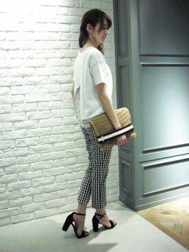 tomoeさん（レディース・161cm）の夏コーディネート