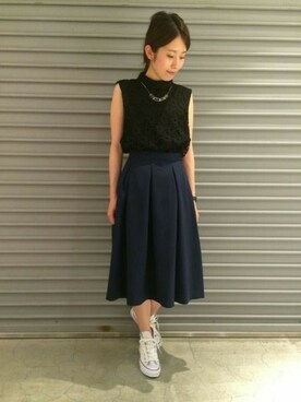 tomoeさん（レディース・161cm）の夏コーディネート