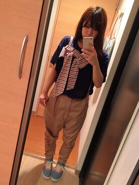 blue.03さん（レディース・154cm）の夏コーディネート