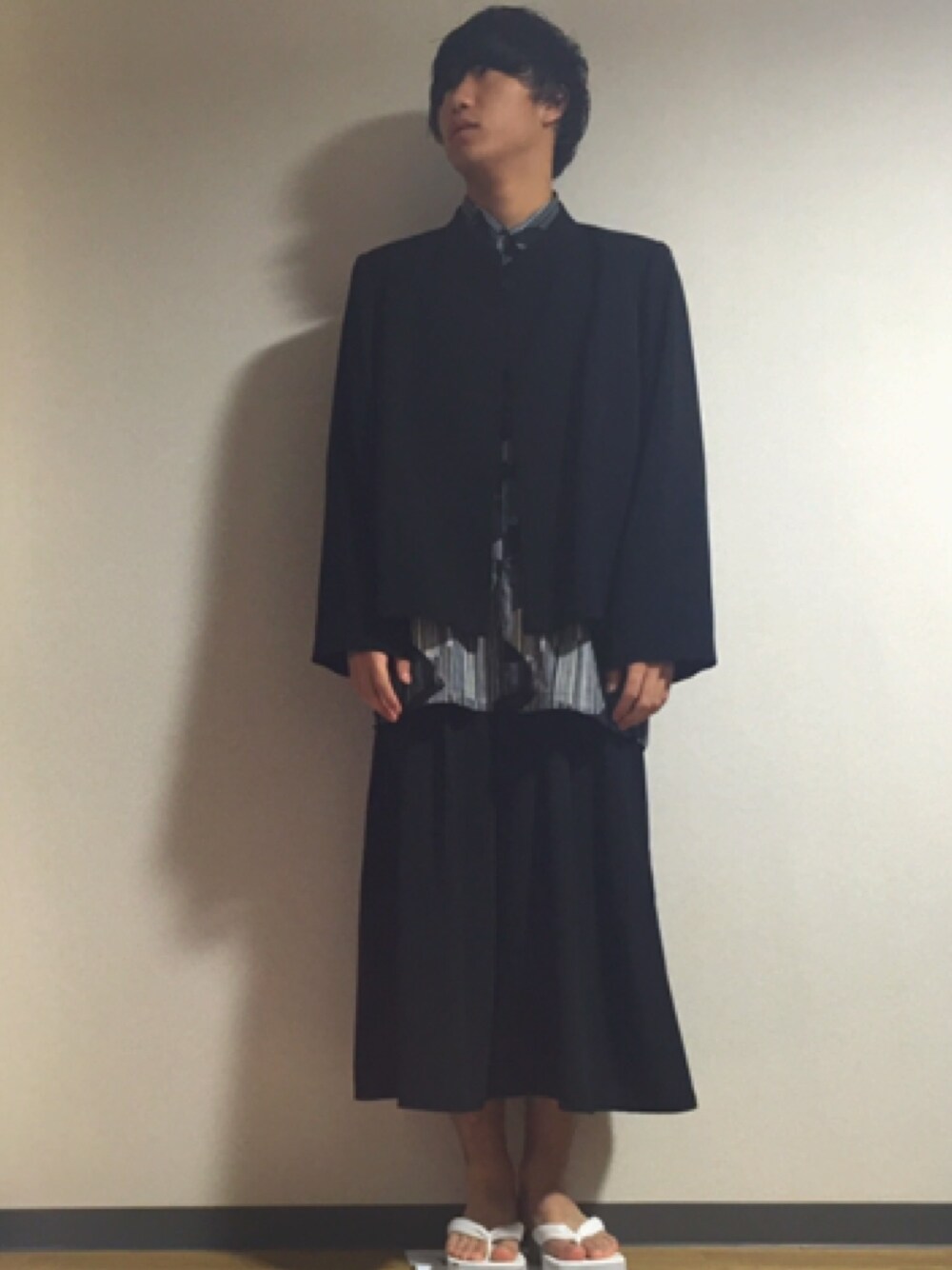 keisuke yonedaのアイテムを使った「袴パンツ」の人気ファッション