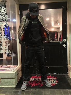 ギブソンさん(メンズ・175cm)の秋コーディネート