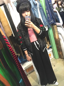 秋田麻柚子さんのコーディネート