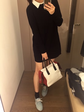 「S MAXMARA（エスマックスマーラ）のアイテム」を使った、劉宓宓さん（レディース・168cm）の夏コーディネート
