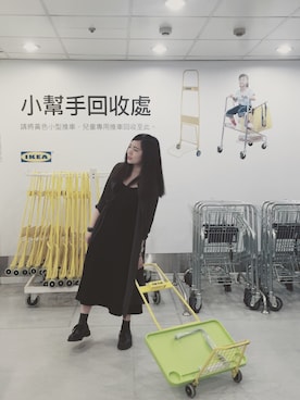 「IKEA（イケア）のアイテム（食器/キッチン）」を使った、Emma Chenさん（レディース・153cm）の秋コーディネート