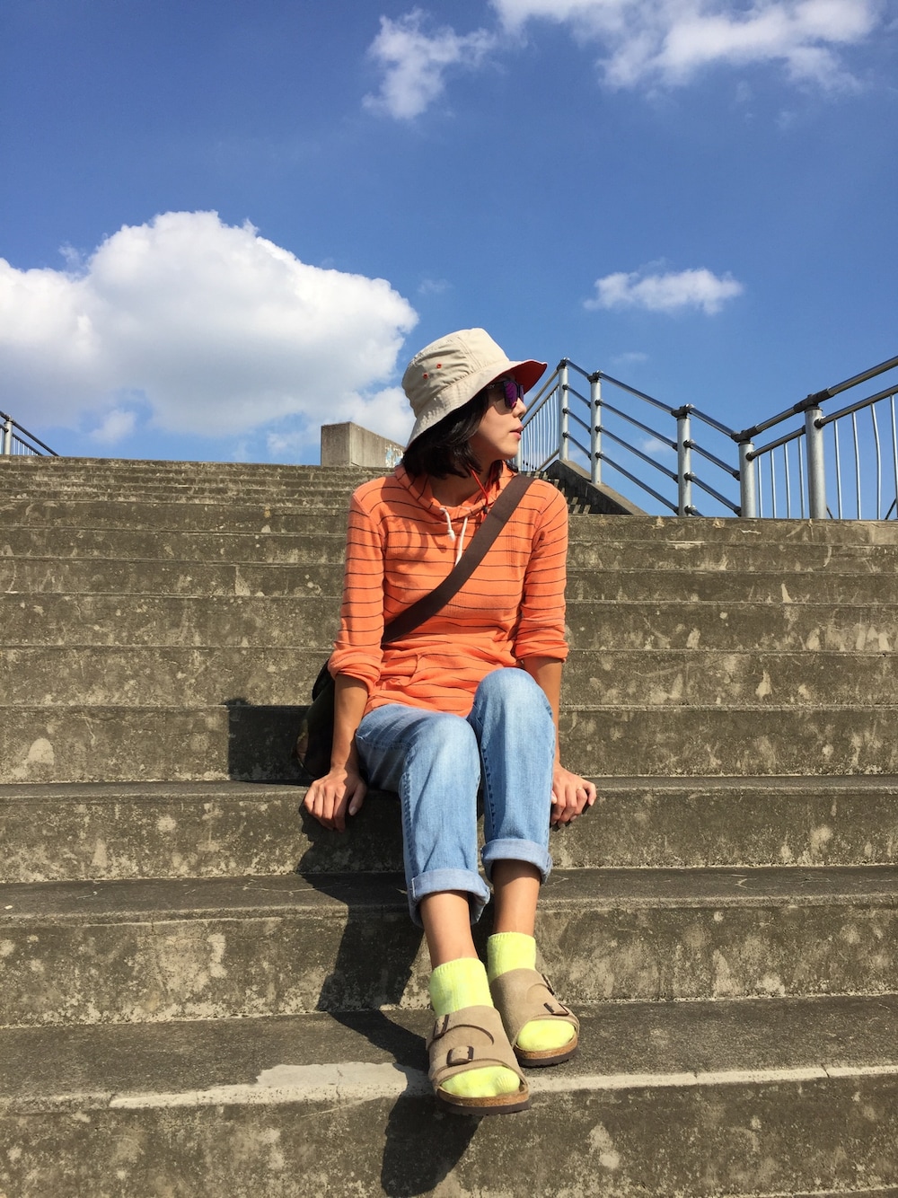 じゅりがーZ｜mont-bellのハットを使ったコーディネート - WEAR